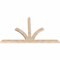 Ekena Millwork Richland Smooth Timber Gable Bracket, Douglas Fir, 108"W x 68"H x 3 1/2"D x 5 1/2"F, 15/12 Pitch GBW108X68X0406RIC00SDF - alternate 2